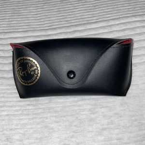 Rayban Black Glasses Case
